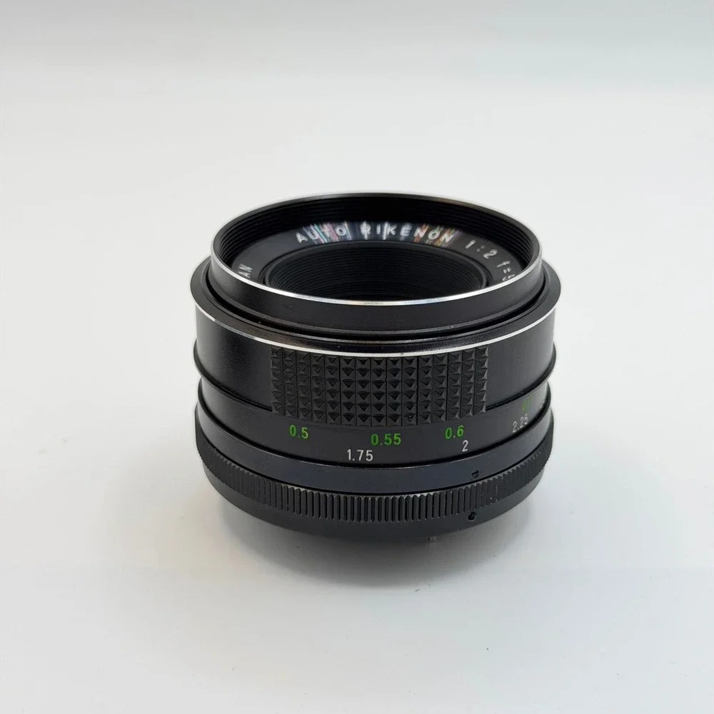 Ricoh Auto Rikenon 50mm f2 Lens M42 Screw Mount Vintage Prime Made in Japan